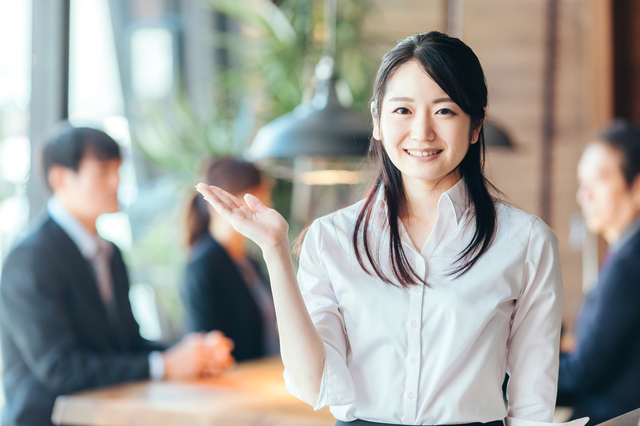 イベント受付スタッフによるご案内