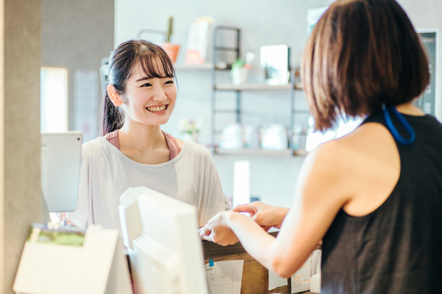 ビジネス交流会の受付業務